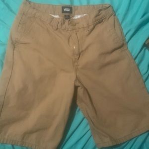 Vans boys shorts size 12